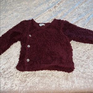 Kate Quinn Burgundy top